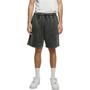 Urban Classics Mäns shorts tung sand tvättade sweatshorts svart XL, svart, XL Urban Classics Mäns shorts tung sand tvättade sweatshorts svart XL, svart, XL