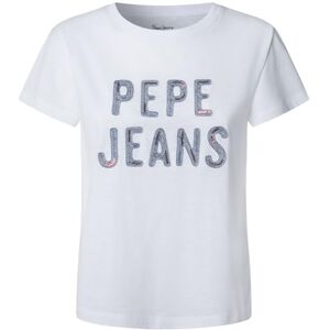 Pepe Jeans dam BADI t-shirt, vit (vit), XS, Vit (vit), XS Pepe Jeans dam BADI t-shirt, vit (vit), XS, Vit (vit), XS