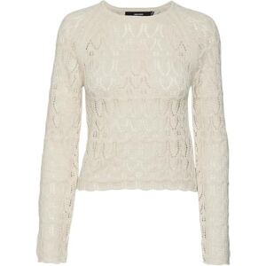 VERO MODA Damer Vmnewfabienne Ls O-Neck Noos tröja, Björk, M VERO MODA Damer Vmnewfabienne Ls O-Neck Noos tröja, Björk, M