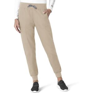 Carhartt Scrubs C51113 Women's Force Joggingbyxa i modern passform, Khaki, XS Carhartt Scrubs C51113 Women's Force Joggingbyxa i modern passform, Khaki, XS