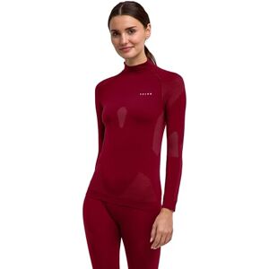 FALKE dam Baslager Ovandel Warm Turtleneck W L/s Sh funktionellt garn snabbtorkande 1 del, Röd Merlot 8117, XS FALKE dam Baslager Ovandel Warm Turtleneck W L/s Sh funktionellt garn snabbtorkande 1 del, Röd Merlot 8117, XS