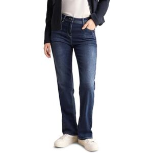 Cecil Damen B378530 Bootcut Jeans, Mid Blue Wash, 32W / 28L EU Cecil Damen B378530 Bootcut Jeans, Mid Blue Wash, 32W / 28L EU