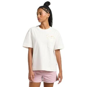 Lee Dam Embroidery Pocket T-shirt, ecru, XS Lee Dam Embroidery Pocket T-shirt, ecru, XS