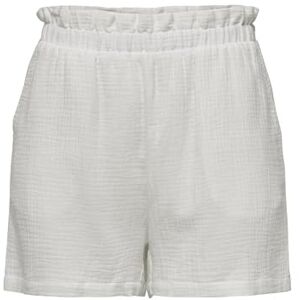 ONLY Female Paperbag shorts JDYTHEIS Shorts WVN, Cloud Dancer 1, XXL ONLY Female Paperbag shorts JDYTHEIS Shorts WVN, Cloud Dancer 1, XXL