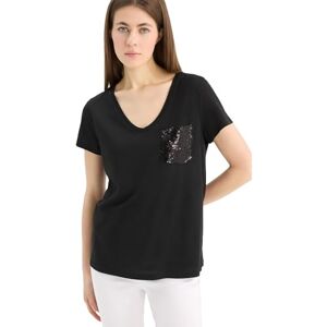 DeFacto damer oversize crop tops – klassisk baströja för kvinnor – bekväm oversize skjorta för kvinnor, svart, 3XL DeFacto damer oversize crop tops – klassisk baströja för kvinnor – bekväm oversize skjorta för kvinnor, svart, 3XL