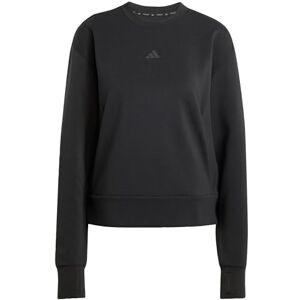 adidas dam D4T Workout Warm Up Crew Neck Sweatshirt, black, S adidas dam D4T Workout Warm Up Crew Neck Sweatshirt, black, S