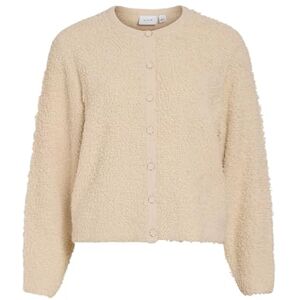 Vila Vipaza O-Neck L/S stickad jacka, Björk, S Vila Vipaza O-Neck L/S stickad jacka, Björk, S