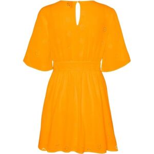 VERO MODA kvinnlig klänning VMMAJA kort klänning, Radiant gul, L VERO MODA kvinnlig klänning VMMAJA kort klänning, Radiant gul, L