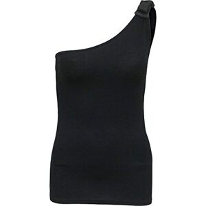 Spiral Direct Dam gotisk elegans – Assymetrisk slips väst topp, svart (svart 001), XL Spiral Direct Dam gotisk elegans – Assymetrisk slips väst topp, svart (svart 001), XL