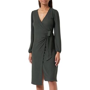 ONLY Bestseller A/S Damer Onlmerle L/S Wrap Midi-klänning JRS omlottklänning, Duffelväska, M ONLY Bestseller A/S Damer Onlmerle L/S Wrap Midi-klänning JRS omlottklänning, Duffelväska, M