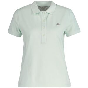 GANT SLIM SHEILD CAP SLEEVE PIQUE POLO, Faded mint, L GANT SLIM SHEILD CAP SLEEVE PIQUE POLO, Faded mint, L