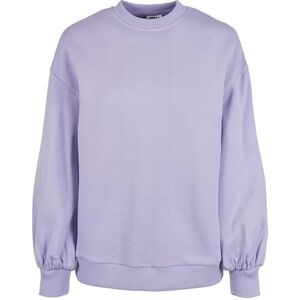 Urban Classics Dam överdimensionerad sweatshirt av ekologisk bomull, crew neck tröja av ekologisk bomull, breda ärmar, storlek XS till 5XL, Lavendel, S Urban Classics Dam överdimensionerad sweatshirt av ekologisk bomull, crew neck tröja av ekologisk bomull, breda ärmar, storlek XS till 5XL, Lavendel, S
