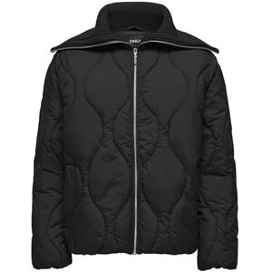 ONLY ONLVANORA quiltad jacka OTW jacka, svart, M, svart, M ONLY ONLVANORA quiltad jacka OTW jacka, svart, M, svart, M