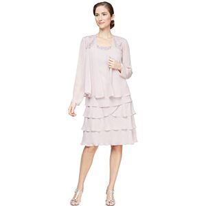 S.L. Fashions Utsmyckad jacka för kvinnor klänning (liten och vanlig) speciellt tillfälle, Lavendelfrost, 40 SE/Liten S.L. Fashions Utsmyckad jacka för kvinnor klänning (liten och vanlig) speciellt tillfälle, Lavendelfrost, 40 SE/Liten