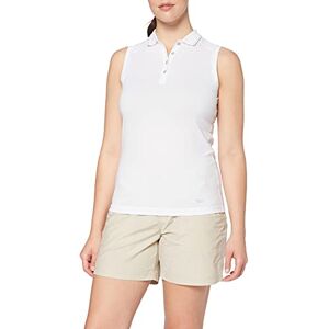 Brax Damstil Sabrina Casual Cotton kortärmad pikétröja, Vit, M Brax Damstil Sabrina Casual Cotton kortärmad pikétröja, Vit, M