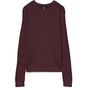 VERO MODA dam Vmflo Ls O-hals tröja Boo, Vinprovning, M VERO MODA dam Vmflo Ls O-hals tröja Boo, Vinprovning, M