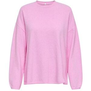 ONLY LS O-Neck Pull Knt Onlloyal Amalio Life-långärmad tröja, super rosa, M dam, Super Rosa, M ONLY LS O-Neck Pull Knt Onlloyal Amalio Life-långärmad tröja, super rosa, M dam, Super Rosa, M