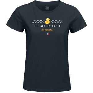REPUBLIC OF CALIFORNIA Republiken Kalifornien "It Do A Anka Cold" WOREPCZTS053 T-shirt för dam, marinblå, storlek XL, Navy, XL REPUBLIC OF CALIFORNIA Republiken Kalifornien "It Do A Anka Cold" WOREPCZTS053 T-shirt för dam, marinblå, storlek XL, Navy, XL