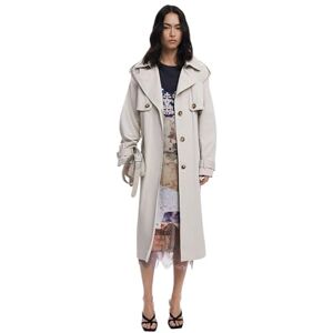 Desigual Trench_Pleated Watch, brun, XS dam, kastanj, XS Desigual Trench_Pleated Watch, brun, XS dam, kastanj, XS