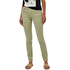 DESIRES Dam Lola Garment Dye Midwaist byxor, Ökensalt, 27W Regular DESIRES Dam Lola Garment Dye Midwaist byxor, Ökensalt, 27W Regular