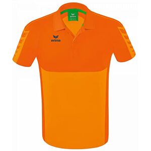 Erima Unisex Six Wings Sport pikétröja, Ny orange/orange, M Erima Unisex Six Wings Sport pikétröja, Ny orange/orange, M