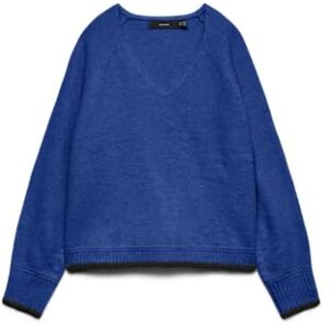 VERO MODA Vmaquarius Ls V-hals raglan tröja Bf, Surfa på webben, S VERO MODA Vmaquarius Ls V-hals raglan tröja Bf, Surfa på webben, S
