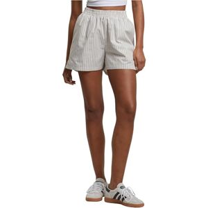 Urban Classics Tb6845-damer Striped Shorts Shorts Cloud/White, S Dam, Moln/vit, S Urban Classics Tb6845-damer Striped Shorts Shorts Cloud/White, S Dam, Moln/vit, S