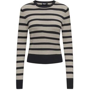 ONLY Onlvenice Life Ls Oneck tröja Nca KNT, Whitecap grå, XXL ONLY Onlvenice Life Ls Oneck tröja Nca KNT, Whitecap grå, XXL