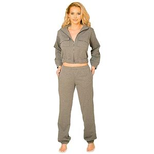 Kalimo Damens Santiago blus – grå – S Soft Touch Cotton, GRÅ, S Kalimo Damens Santiago blus – grå – S Soft Touch Cotton, GRÅ, S