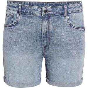 NOISY MAY Dam Nmmoni Hw DNM shorts Az359Lb Curve Noos, ljusblå (ljusblå denim), 20, Ljusblå (ljusblå denim), 46 NOISY MAY Dam Nmmoni Hw DNM shorts Az359Lb Curve Noos, ljusblå (ljusblå denim), 20, Ljusblå (ljusblå denim), 46