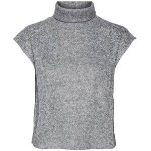 VERO MODA VMBLIS SL Highneck TOP JRS Boo, Ljusgrå melange, L VERO MODA VMBLIS SL Highneck TOP JRS Boo, Ljusgrå melange, L