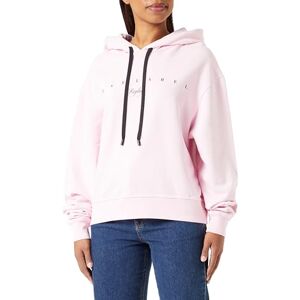 Replay Dam oversize huvtröja ros etikett, 066 Bubble Pink, XXS Replay Dam oversize huvtröja ros etikett, 066 Bubble Pink, XXS