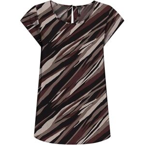 ONLY Onlnova Life VIS S/S TOP AOP, Brun sten/Aop: 589 Russet Graphic, 36 ONLY Onlnova Life VIS S/S TOP AOP, Brun sten/Aop: 589 Russet Graphic, 36