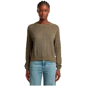G-STAR RAW Damtröja Pointelle Lt Wt Knit Wmn tröja, Grön (Ensis Green D26059-d166-6057), M G-STAR RAW Damtröja Pointelle Lt Wt Knit Wmn tröja, Grön (Ensis Green D26059-d166-6057), M