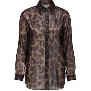 ONLY Onlstella Life Ls lös skjorta WVN, Choklad tårta, M ONLY Onlstella Life Ls lös skjorta WVN, Choklad tårta, M