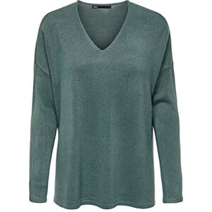 ONLY Dam ONLAMALIA L/S V-neck CC KNT tröja, balsam grön, S, Balsam Green, S ONLY Dam ONLAMALIA L/S V-neck CC KNT tröja, balsam grön, S, Balsam Green, S