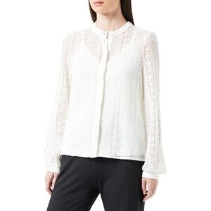 PIECES Bestseller A/S Pcjia Ls spetsskjorta blus, Molndansare, XL PIECES Bestseller A/S Pcjia Ls spetsskjorta blus, Molndansare, XL