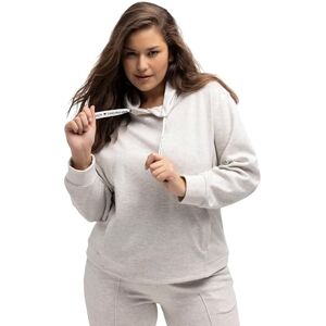 Ulla Popken Dammelange, överdimensionerad tröja, ljusgrå, mélang, normal, Ljusgrå lång Ulla Popken Dammelange, överdimensionerad tröja, ljusgrå, mélang, normal, Ljusgrå lång