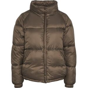 PIECES Pcnaomy High Collar Pufferjacka, Morel, S PIECES Pcnaomy High Collar Pufferjacka, Morel, S