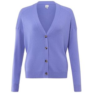 Brax damstil. Anique Merino viskos rib kofta, 85 Violet Storm, 46 Brax damstil. Anique Merino viskos rib kofta, 85 Violet Storm, 46
