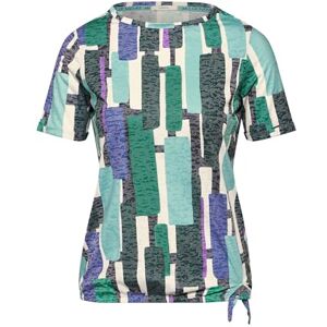 Cecil T-shirt med burnout, gran grön, XL Cecil T-shirt med burnout, gran grön, XL