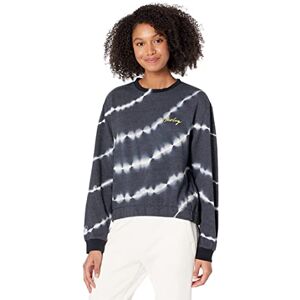 Hurley Dam slips dye beskuren crew sweatshirt, Flerfärgad (Caviar Bleach Linjär Tie Dye), XS Hurley Dam slips dye beskuren crew sweatshirt, Flerfärgad (Caviar Bleach Linjär Tie Dye), XS