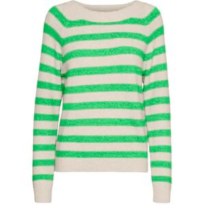 VERO MODA VMDOFFY LS O-hals blus GA NOOS, Björk/ränder: sommargrön, M VERO MODA VMDOFFY LS O-hals blus GA NOOS, Björk/ränder: sommargrön, M