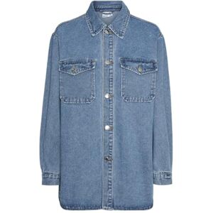 VERO MODA VMNAYA Oversized denimskjorta mix, Mellanblå denim, XS VERO MODA VMNAYA Oversized denimskjorta mix, Mellanblå denim, XS