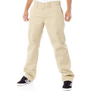 Dickies arbetsbyxa för män, smal och rak passform, Khaki, 32W / 30L Dickies arbetsbyxa för män, smal och rak passform, Khaki, 32W / 30L