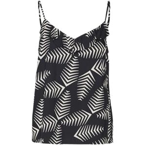 VERO MODA Damer Vmkanya Singlet WVN Btq Top, Black/Aop: kanya, XS VERO MODA Damer Vmkanya Singlet WVN Btq Top, Black/Aop: kanya, XS