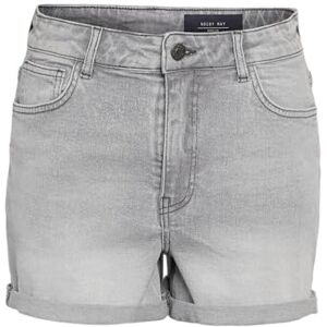 NOISY MAY Nmmoni Hw DNM shorts Az277Lg Noos, Ljusgrå denim, XL NOISY MAY Nmmoni Hw DNM shorts Az277Lg Noos, Ljusgrå denim, XL