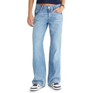 Aeropostale Dam låg midja säckig breda ben jeans, Orzo, 30/Kort Aeropostale Dam låg midja säckig breda ben jeans, Orzo, 30/Kort