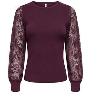ONLY Onlperry Life Ls Mix O-Neck KNT, Vinprovning, L ONLY Onlperry Life Ls Mix O-Neck KNT, Vinprovning, L