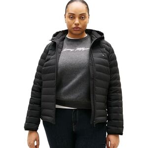 Tommy Hilfiger kvinnors CRV STRETCH NYLON LW DOWN JACKA WW0WW49493 pufferjacka, SVART (svart), 46, svart (svart), 72 Tommy Hilfiger kvinnors CRV STRETCH NYLON LW DOWN JACKA WW0WW49493 pufferjacka, SVART (svart), 46, svart (svart), 72